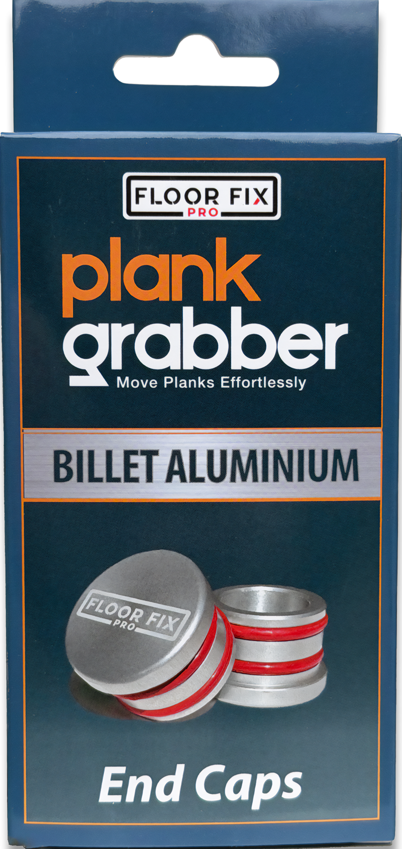 Chargez l'image dans la visionneuse de la galerie, Plank Grabber™ Premium Billet Aluminium End Caps — Pack of 2 - Floor Fix Pro 
