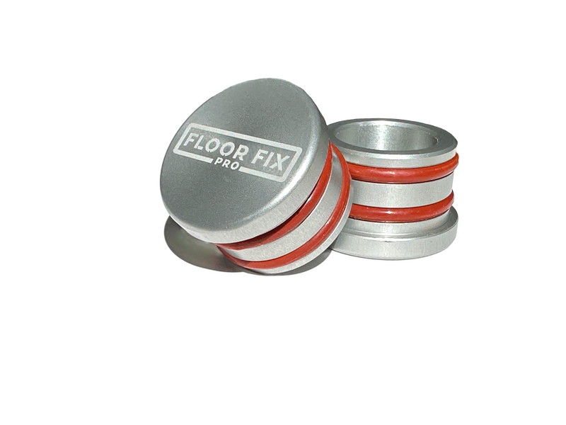 Chargez l'image dans la visionneuse de la galerie, Plank Grabber™ Premium Billet Aluminium End Caps — Pack of 2 - Floor Fix Pro 
