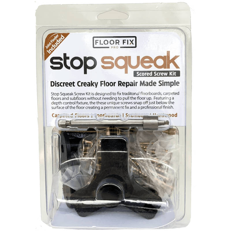 Chargez l&#39;image dans la visionneuse de la galerie, Stop Squeak Repair Kit for Suspended Wood Floors, Carpeted Floor and Stairs
